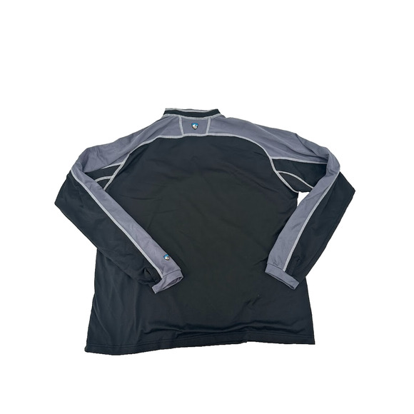 Kuhl Revel Sweater 1/4 Zip Black Gray Pullover Fleece Men's XL Jacket Hiking - Picture 6 of 6